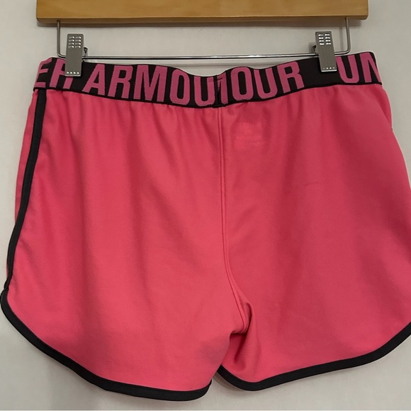 Under Armour Youth Loose HeatGear Pink Athletic Shorts Size XL (18-20) - Picture 10 of 11
